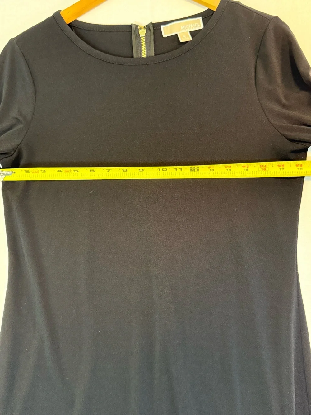 Michael Kors Black Long Sleeve Shift Dress - Classic Women's Dress Sz Medium